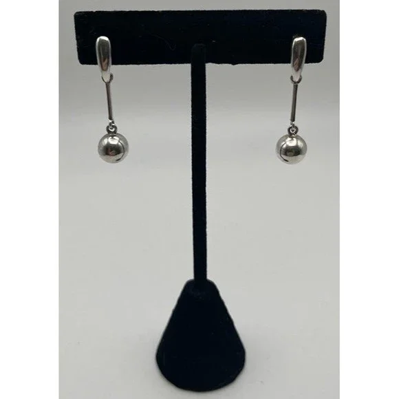 925 Sterling Silver dangling earring - Picture 2 of 3